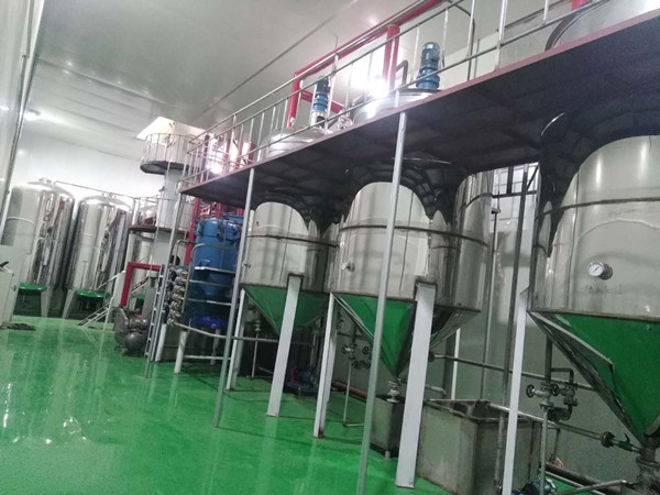 陜西渭南玉米油加工設(shè)備安裝現(xiàn)場(chǎng)